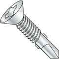 Kanebridge Self-Drilling Screw, #12-24 x 2 in, Zinc Bake Flat Head Phillips Drive 1232KPFMS4W